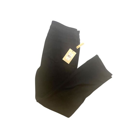 NYDJ Women's Marilyn Straight Black Denim Jean Sz 12 - Picture 9 of 10